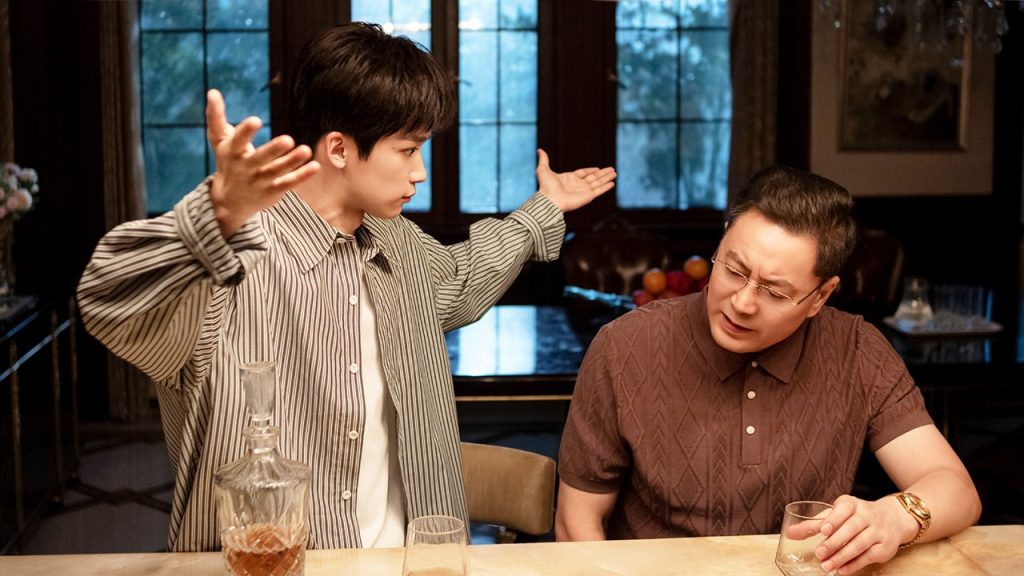 Wu Suo Wei with Chi Cheng's dad